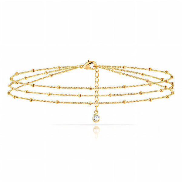 Azura Bracelet – 18K Gold Plated Steel