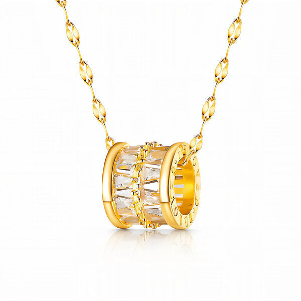 Everly Necklace – 18K Gold Plated Steel