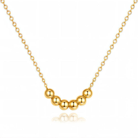 Aglaé Necklace – 18K Gold Plated Steel