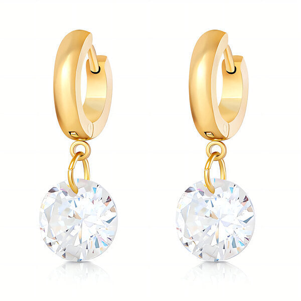 Angelic Earrings – 18K Gold Plated Steel