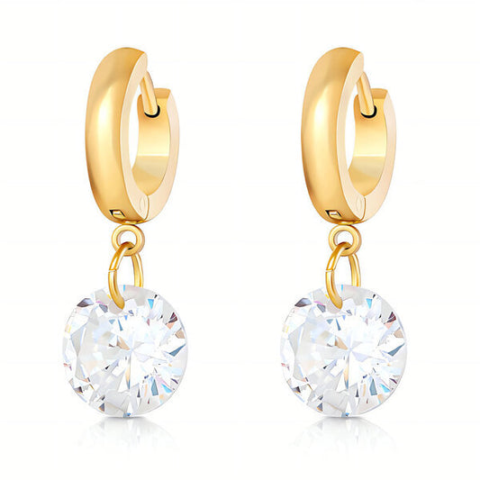 Angelic Earrings – 18K Gold Plated Steel
