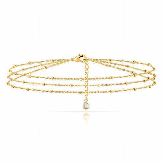 Azura Bracelet – 18K Gold Plated Steel