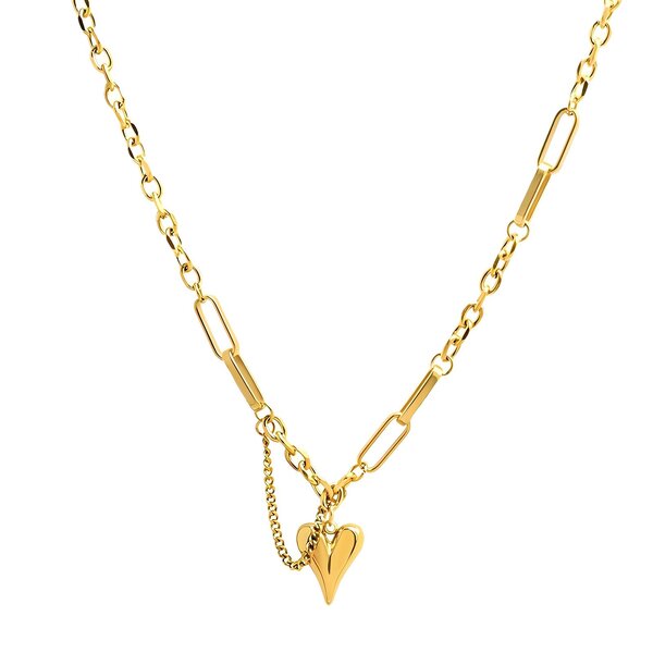 Carlee Necklace – 18K Gold Plated Steel