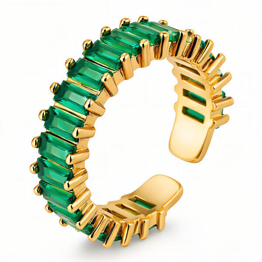 Daisy Ring – 18K Gold Plated Steel