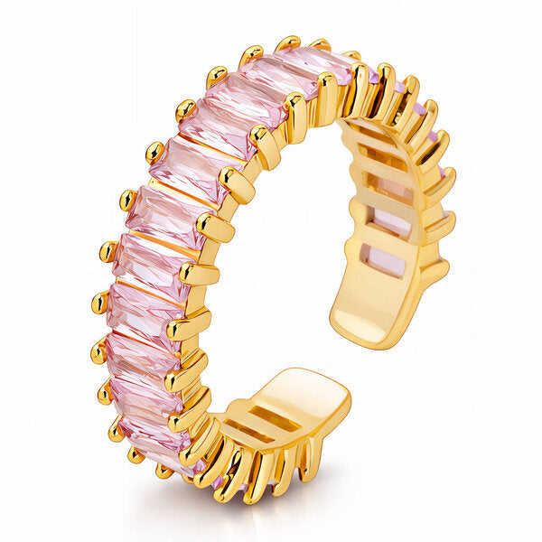 Daisy Ring – 18K Gold Plated Steel