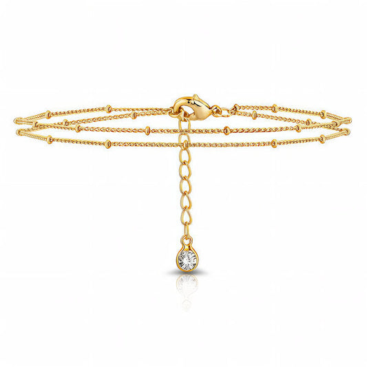 Ellen Bracelet – 18K Gold Plated Steel