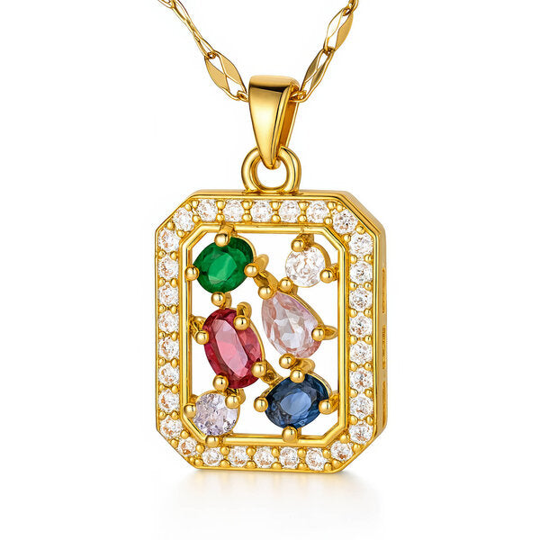Hailey Necklace – 18K Gold Plated Steel
