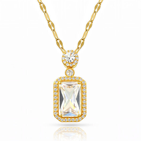 Indira Necklace – 18K Gold Plated Steel