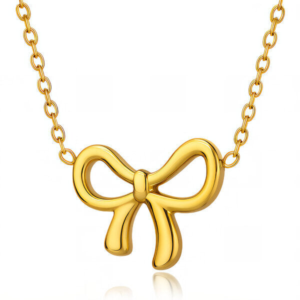 Nahia Necklace – 18K Gold Plated Steel