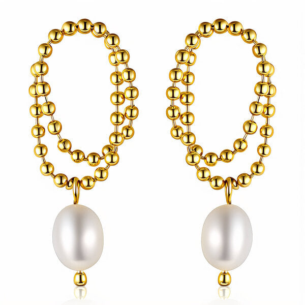 Paityn Earrings – 18K Gold Plated Steel