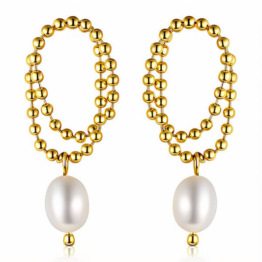 Paityn Earrings – 18K Gold Plated Steel