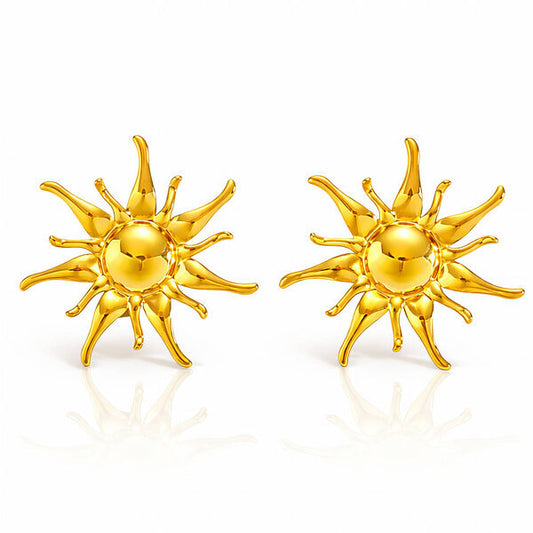 Solana Earrings – 18K Gold Plated Steel
