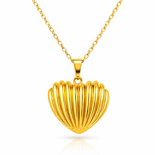 Treasure Necklace – 18K Gold Plated Steel